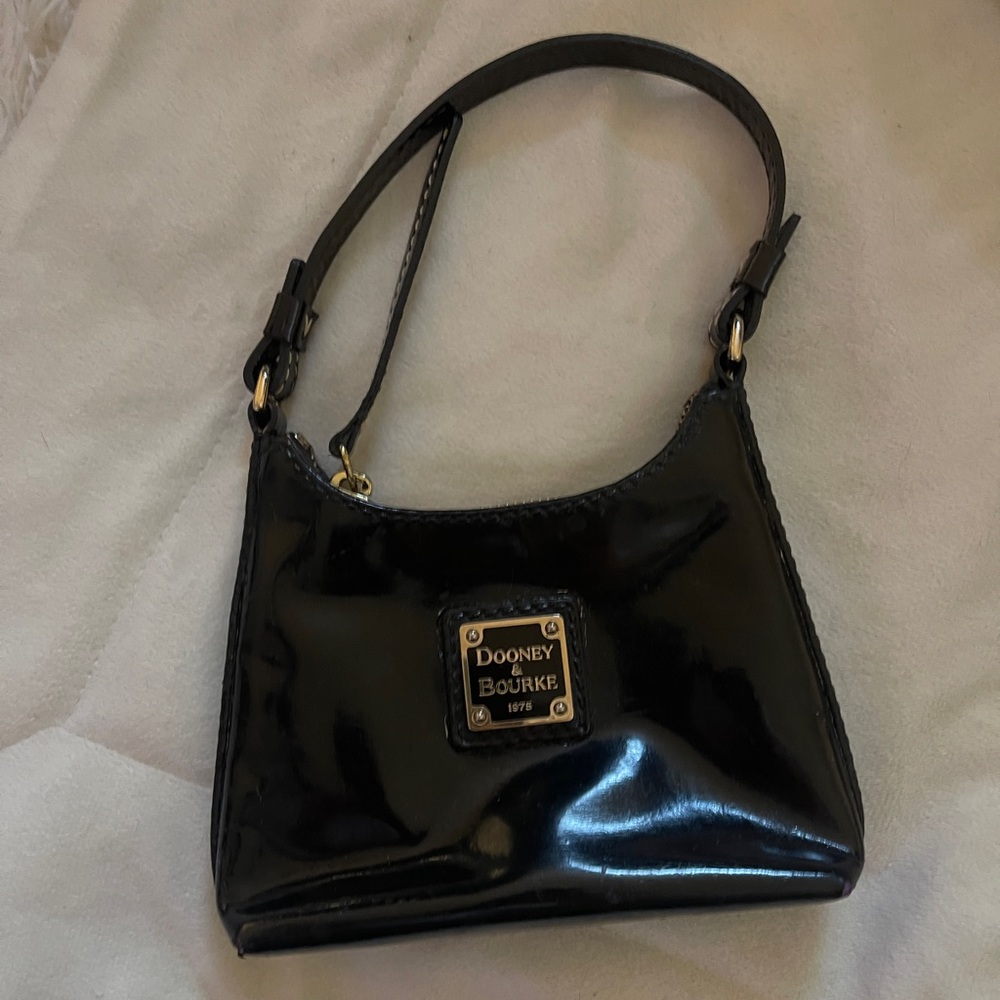 Vintage Dooney and Bourke Patent Leather Mini bag